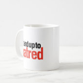 Stand bis zur Hass-Kaffee-Tasse Kaffeetasse (Vorderseite Links)