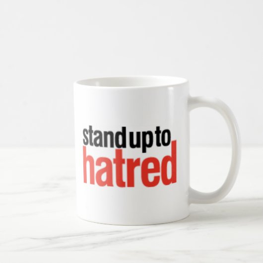 Stand bis zur Hass-Kaffee-Tasse Kaffeetasse (Rechts)