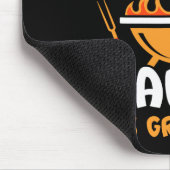 Stand Ck Daddy is Grill Grill Fleisch Rbecue Grill Mousepad (Ecke)