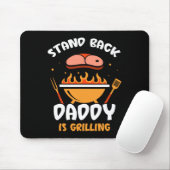 Stand Ck Daddy is Grill Grill Fleisch Rbecue Grill Mousepad (Mit Mouse)
