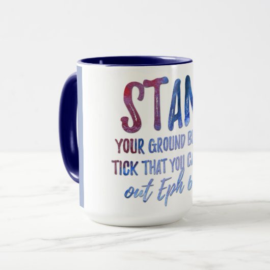 Stand Combo-Tasse Tasse (Vorderseite Links)