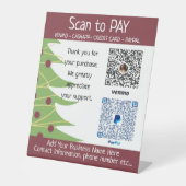 Stand der Ausstellung "Weihnachtslieder" Sockelschild (Vorderseite)