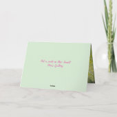 STAND DER PFLANZE VERMISST IHRE KARTE (Rückseite)