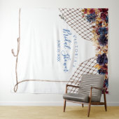 Stand des Brautparty-Fotos von Herbst Boho Wandteppich (Beispiel (Horizontal))