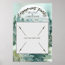 Stand des Forest Wonder Rustikal Engagement Party  Poster