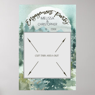 Stand des Forest Wonder Rustikal Engagement Party  Poster