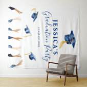 Stand des Fotos für den Abschluss Wandteppich (Beispiel (Horizontal))