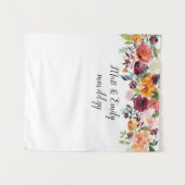 Stand des Fotos im Herbst, Hintergrunddekor der Ho Wandteppich (Vorderseite (Horizontal))