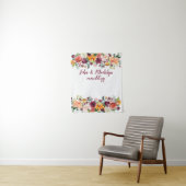 Stand des Herbst-Hochzeitsszenarios Herbst Empfang Wandteppich (Beispiel)