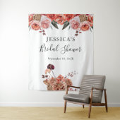 Stand des Herbstflorduschens Foto Wandteppich (Beispiel)