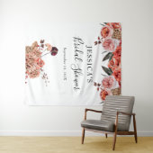 Stand des Herbstflorduschens Foto Wandteppich (Beispiel (Horizontal))