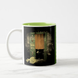 Stand des Oddie's Time Machine Foto Zweifarbige Tasse