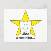 "Stand" Ernennung Postkarte (Vorderseite)