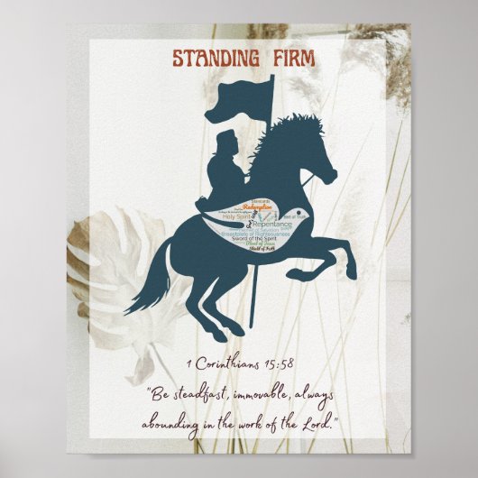 Stand Firm Poster (Vorne)