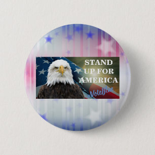 STAND FÜR AMERIKA #VoteBlue Button