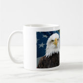 STAND FÜR AMERIKA #VoteBlue Kaffeetasse (Links)