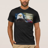 STAND FÜR AMERIKA #VoteBlue T - Shirt (Vorderseite)