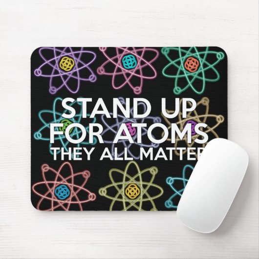 STAND FÜR ATOMwissenschaft Mousepad (Mit Mouse)