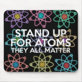 STAND FÜR ATOMwissenschaft Mousepad (Vorne)