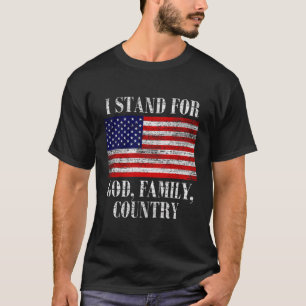 Stand für das Land der Familie T-Shirt