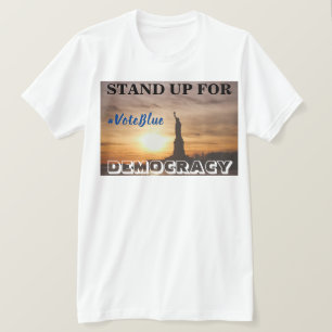STAND FÜR DEMOKRATIE #VoteBlue-T - Shirt