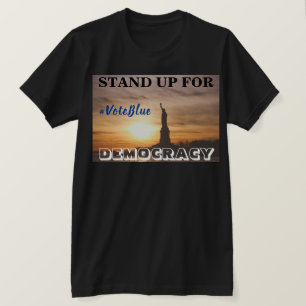 STAND FÜR DEMOKRATIE #VoteBlue-T - Shirt
