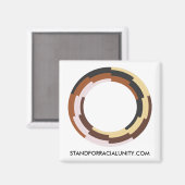 STAND FÜR DEN Kühlschrankmagnet DER RAZIELLEN EINH (Vorderseite/Rückseite)