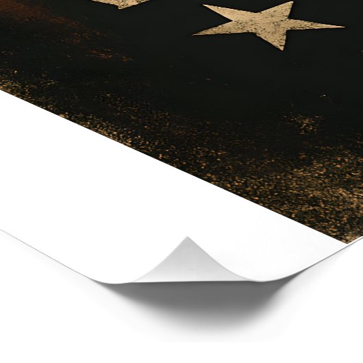 Stand für Ehre - Veteranen Day Tribute Design Poster (Ecke)