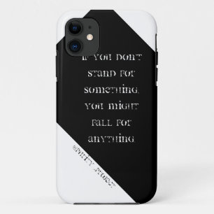 Stand für etwas; Sie konnten für alles fallen Case-Mate iPhone Hülle