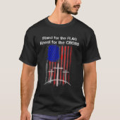 Stand für FLAG Kneel für das CROSS Shirt Ameri (Vorderseite)