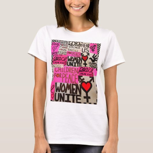 Stand für gleiche Rechte, T - Shirt (Vorderseite)