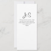 Stand für kreatives Foto Save the Date (Rückseite)