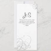 Stand für kreatives Foto Save the Date (Rückseite)