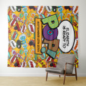 Stand für Pop Fun Baby Dusche Foto Stand Wandteppich (Beispiel (Horizontal))