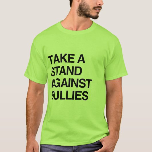 STAND GEGEN BULLIEN T-Shirt (Vorderseite)