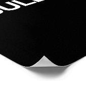 STAND GEGEN BULLYING AUF POSTER (Ecke)