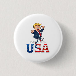 STAND HEUTE Geboren in den USA Trucker Hat Button
