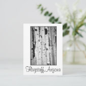 Stand hoch Aspens Flagstaff Postkarte (Stehend Vorderseite)