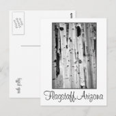 Stand hoch Aspens Flagstaff Postkarte (Vorne/Hinten)