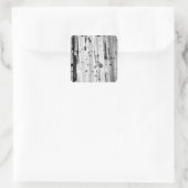 Stand hoch Aspens Quadratischer Aufkleber (Tasche)