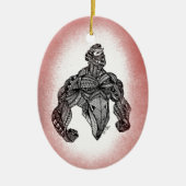 Stand hoch keramik ornament (Vorne)