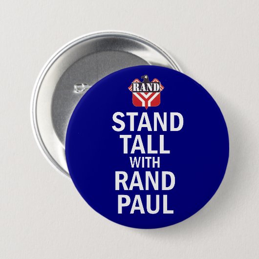 Stand hoch mit Rand Paul Button (Vorne & Hinten)