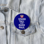 Stand hoch mit Rand Paul Button (Beispiel)