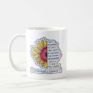 Stand hoch sei die Sturm-Tasse Kaffeetasse