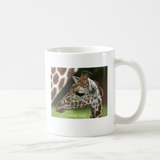 Stand-hohe Giraffe Kaffeetasse (Rechts)