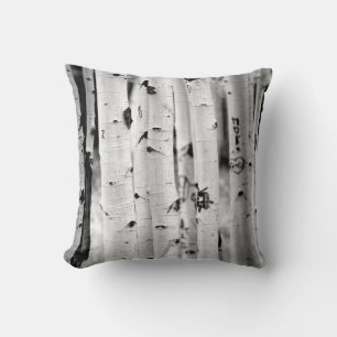 Stand hoher Aspens Kissen