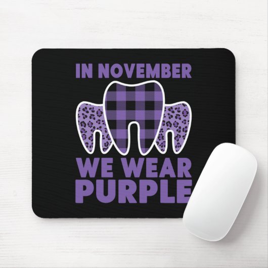 Stand im November tragen wir Lila Heimerheimer Awa Mousepad (Mit Mouse)