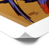 "Stand Line" Vintage Travel Poster (Ecke)