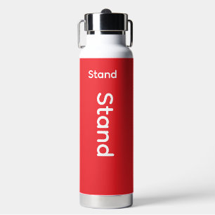 Stand-Logo  Trinkflasche
