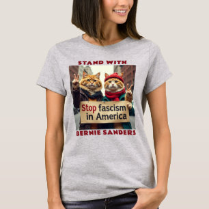 Stand mit Bernie Sanders Politik T-Shirt
